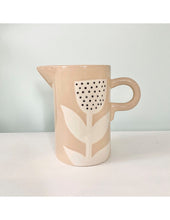 Load image into Gallery viewer, Blush Stoneware Pitcher
