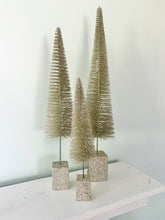 Load image into Gallery viewer, Glitter Bottle Brush Trees
