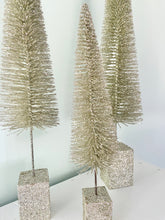 Load image into Gallery viewer, Glitter Bottle Brush Trees
