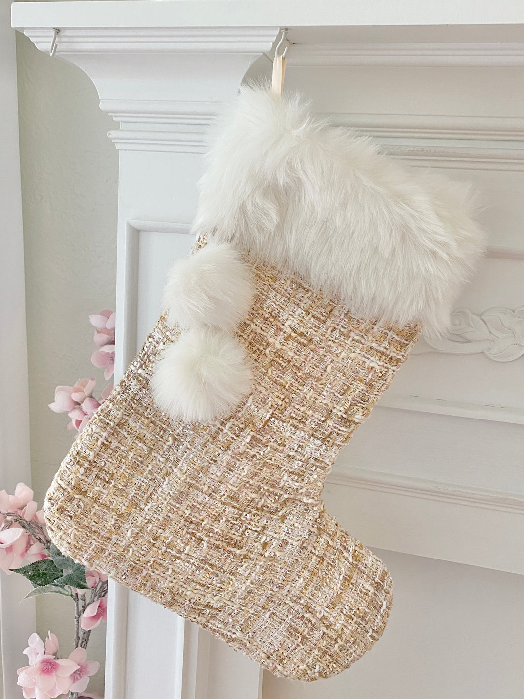 Shimmer Tweed Stocking
