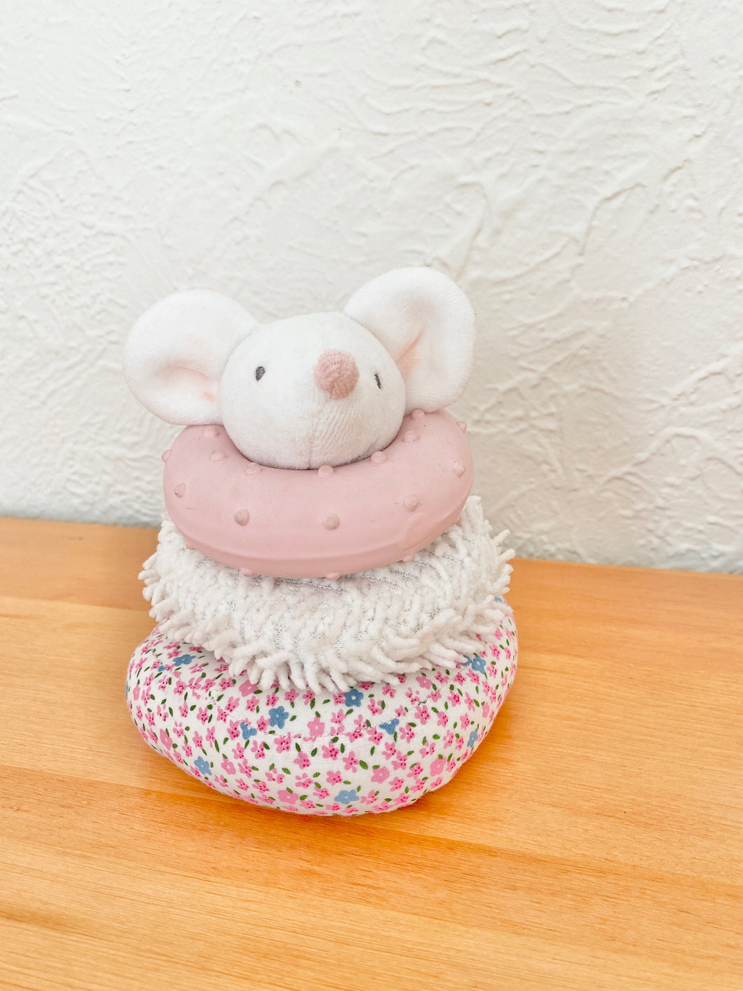 Meiya the Mouse Soft Stacking Toy