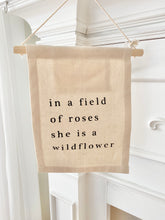 Load image into Gallery viewer, Wildflower Hang Sign
