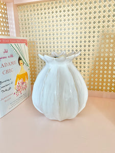 Rosemead White Vase