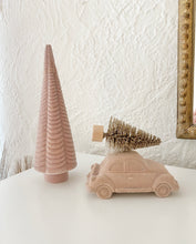 Load image into Gallery viewer, Mini Blush Flocked Tree
