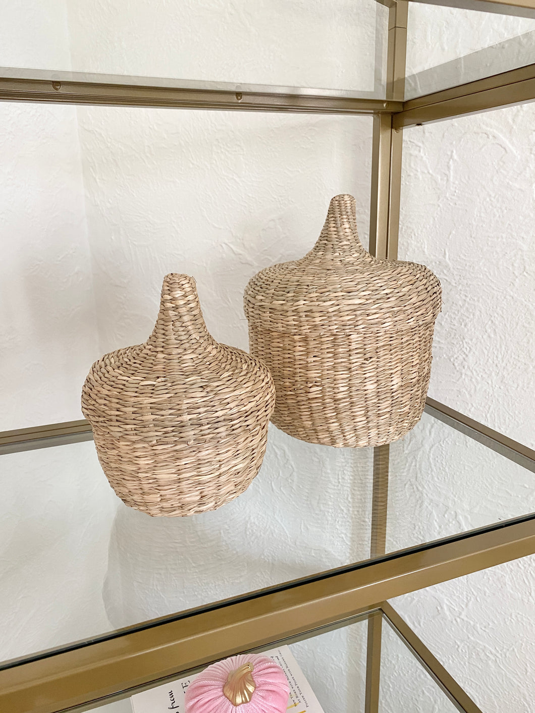Hand-Woven Seagrass Baskets